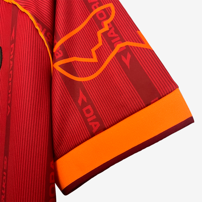 AS Roma 1999/00 Home Jersey - Retro Version - Image 6