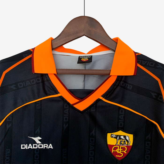 AS Roma 1999/00 Third Jersey - Retro Version - Image 6