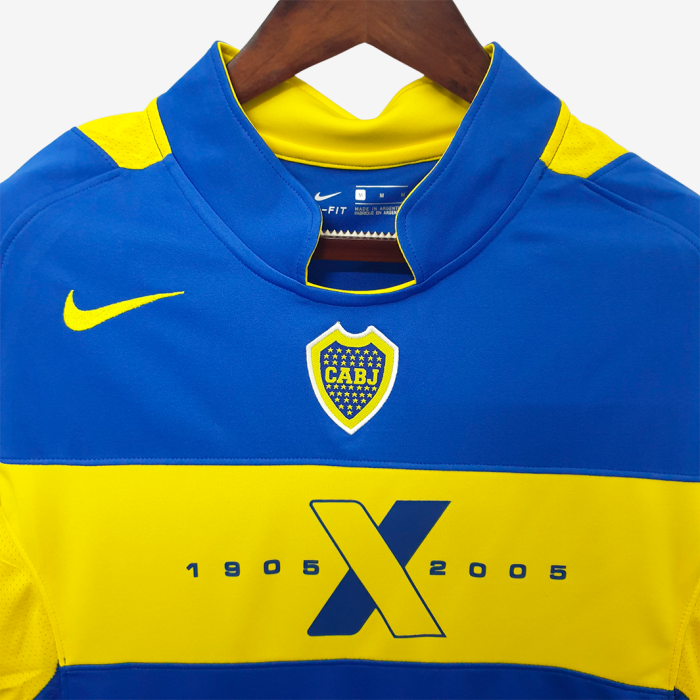 Boca Juniors 2005/06 Home Jersey - Retro Version - Image 7