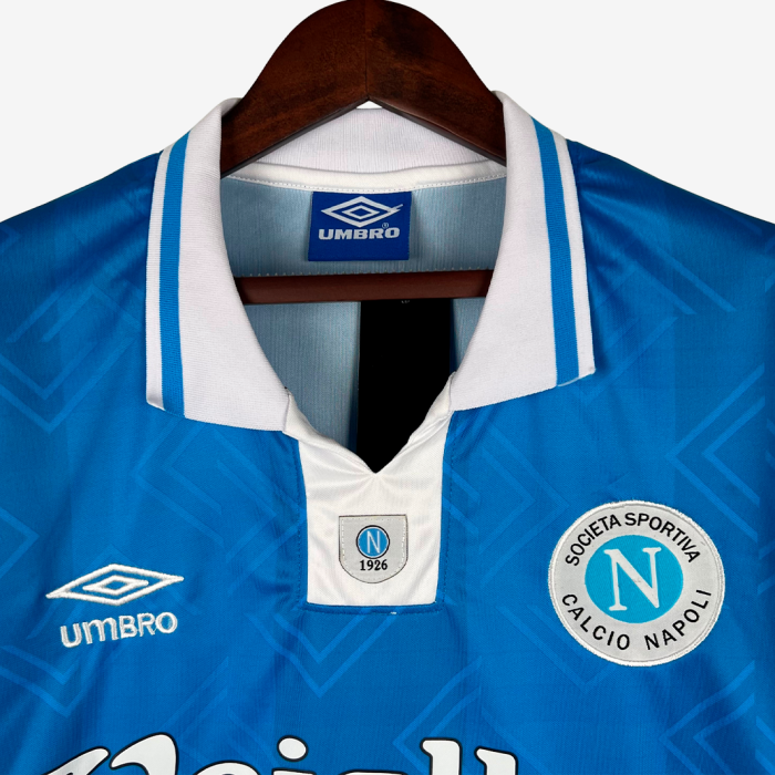Napoli 1993/94 Home Jersey - Retro Version - Image 6