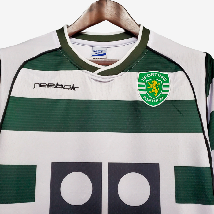 Sporting 2001/03 Home Jersey - Retro Version - Image 6