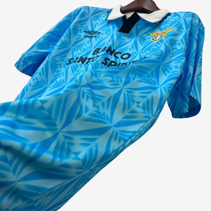 Lazio 1991/92 Home Jersey - Retro Version - Image 7