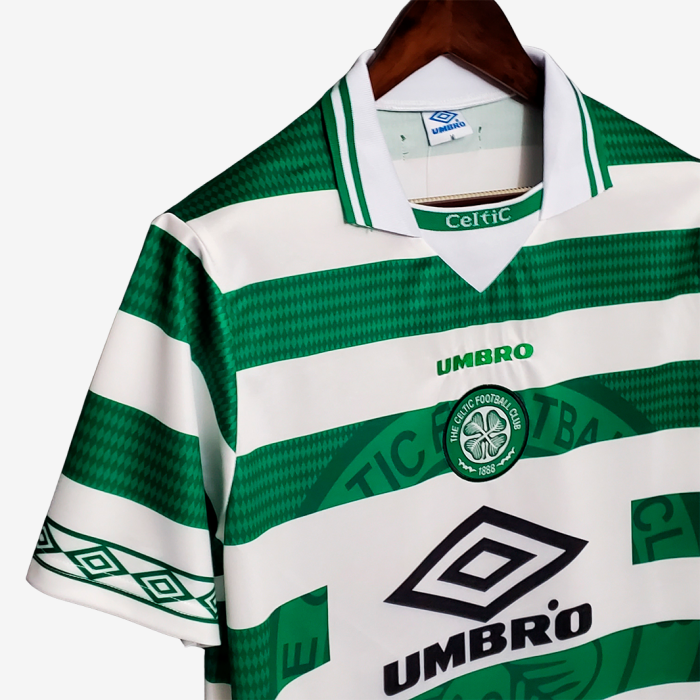 Celtic 1998/99 Home Jersey - Retro Version - Image 8