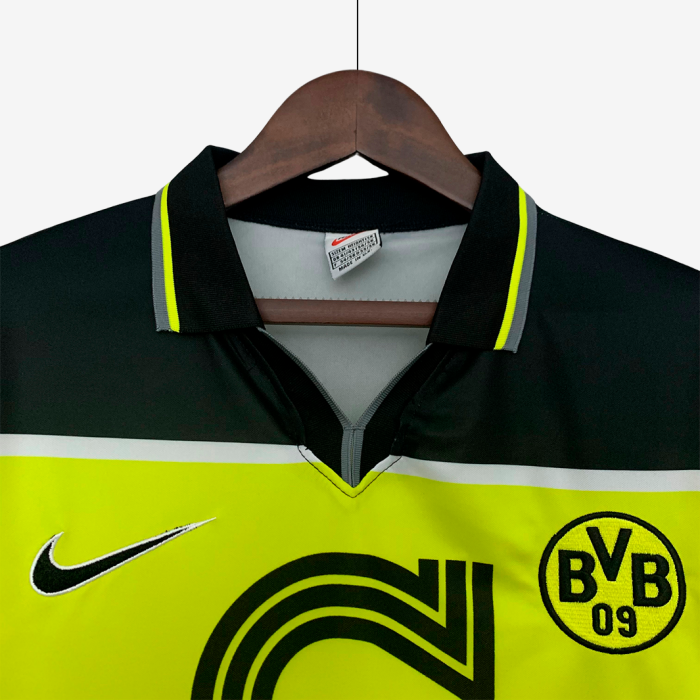 Borussia Dortmund 1996/97 Home Jersey - Retro Version - Image 6