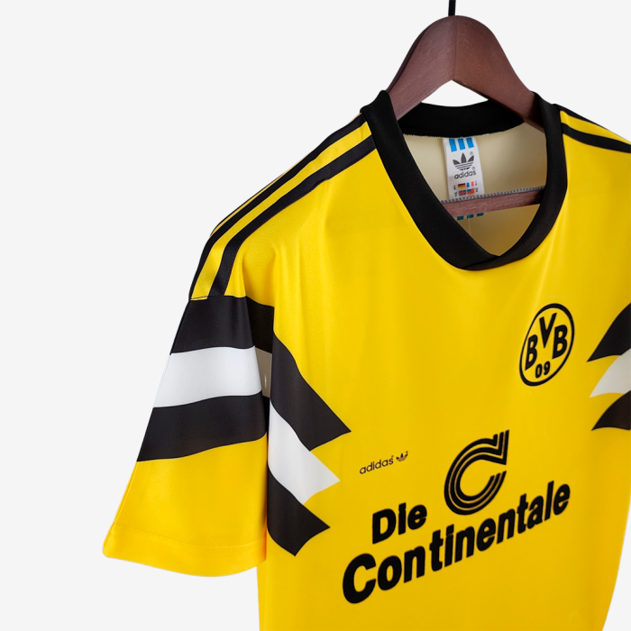 Borussia Dortmund 1989/90 Home Jersey - Retro Version - Image 2