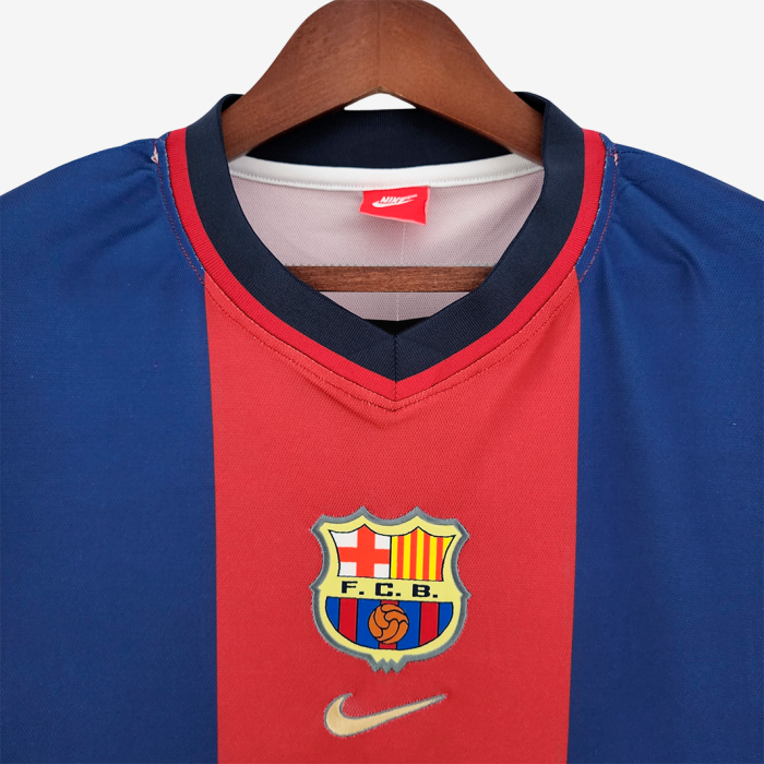 Barcelona 1998/99 Home Jersey – Retro Version - Image 5