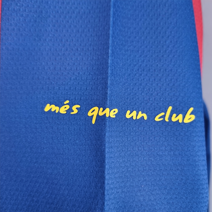Barcelona 2010/11 Home Jersey Long Sleeve – Retro Version - Image 5