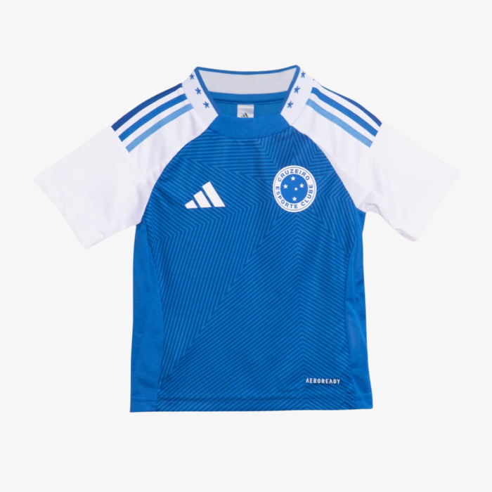 Cruzeiro 2025/26 Home - Kit Kids - Image 4
