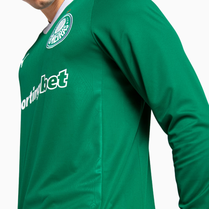 Palmeiras 2025/26 Home Jersey Long Sleeve – Fan Version - Image 6