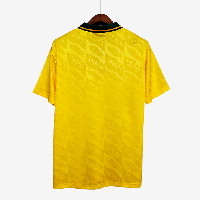 Brazil 1991/93 Home Jersey – Retro Version - Image 6