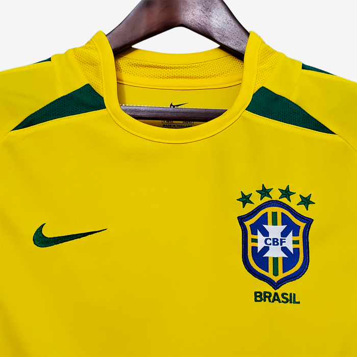Brazil 2002 Home Jersey – Retro Version - Image 6