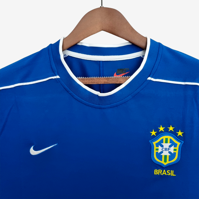 Brazil 1998 Away Jersey – Retro Version - Image 6