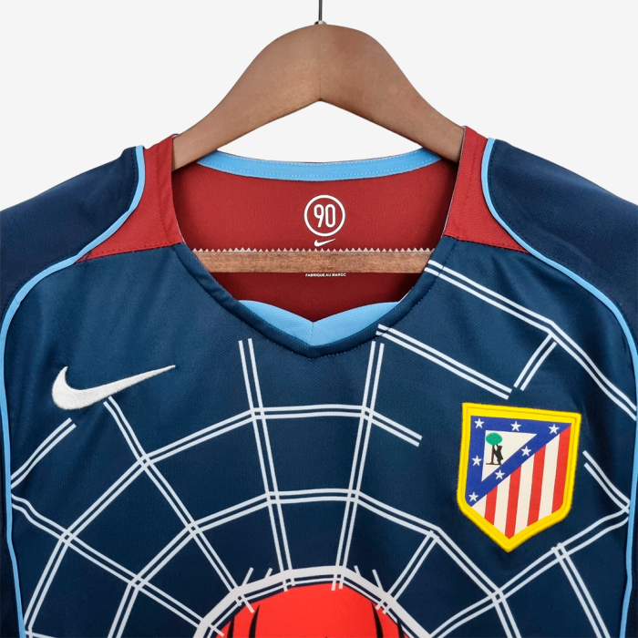 Atletico Madrid 2004/05 Away Jersey – Retro Version - Image 5
