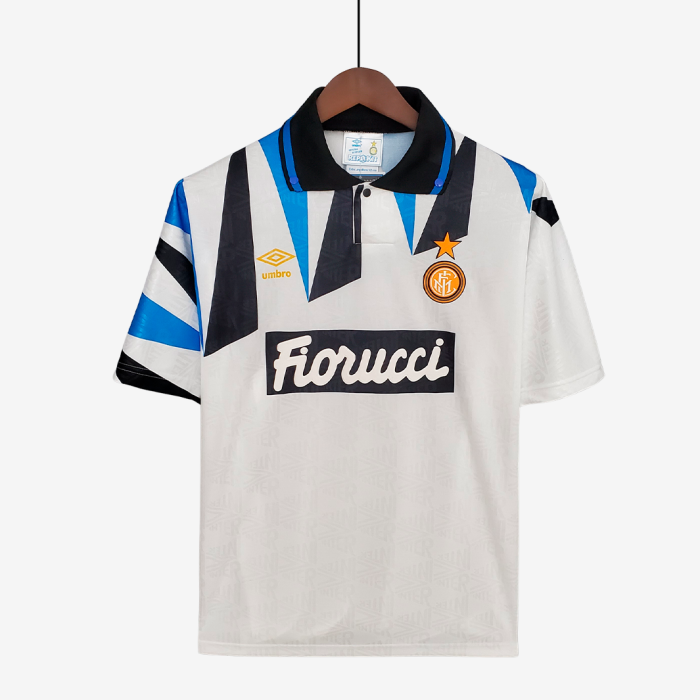 Inter Milan 1992/93 Away Jersey – Retro Version - Image 1