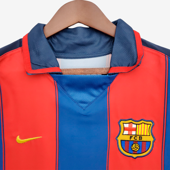 Barcelona 2003/04 Home Jersey – Retro Version - Image 6