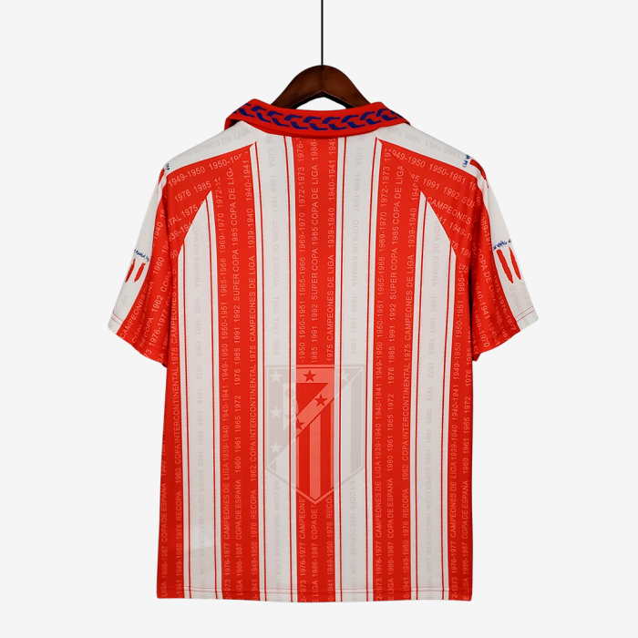 Atletico Madrid 1995/96 Home Jersey – Retro Version - Image 6