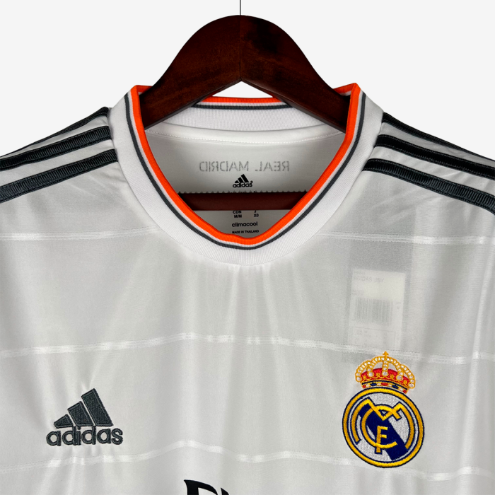 Real Madrid 2013/14 Home Jersey Long Sleeve – Retro Version - Image 6