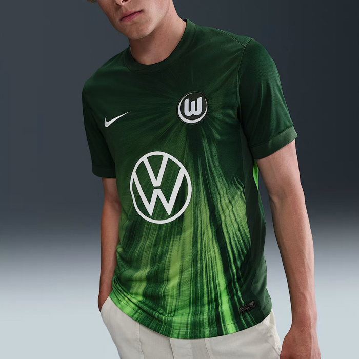Wolfsburg 2025/26 Home Jersey – Fan Version - Image 1