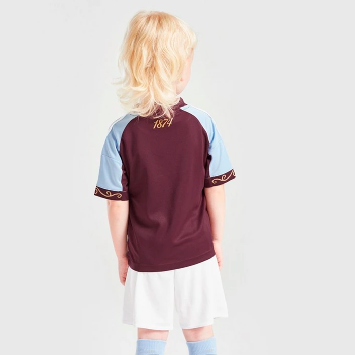 Aston Villa 2025/26 Home – Kit Kids - Image 5