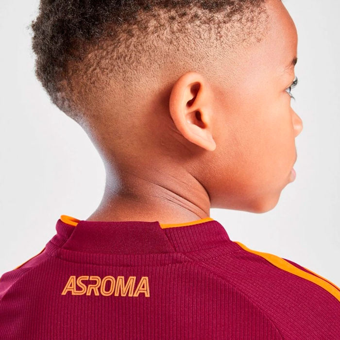 AS Roma 2025/26 Home – Kit Kids - Image 3