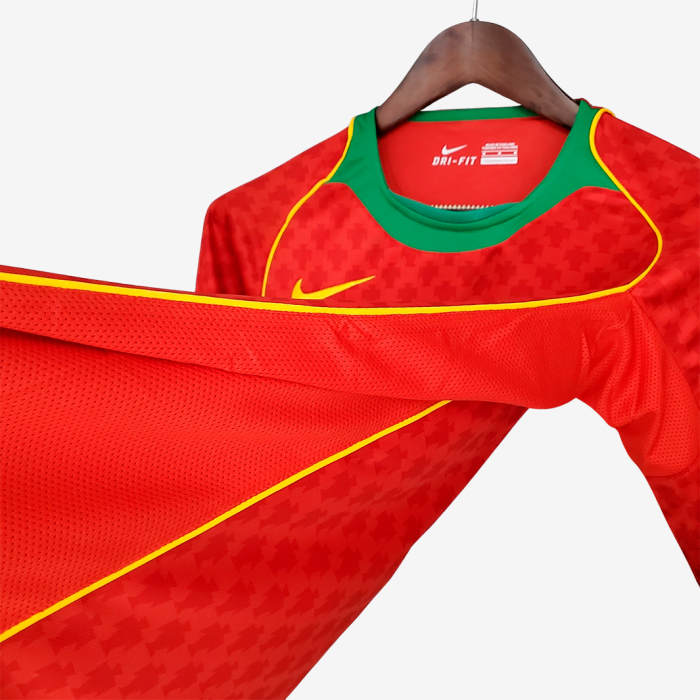 Portugal 2004 Home Jersey – Retro Version - Image 6