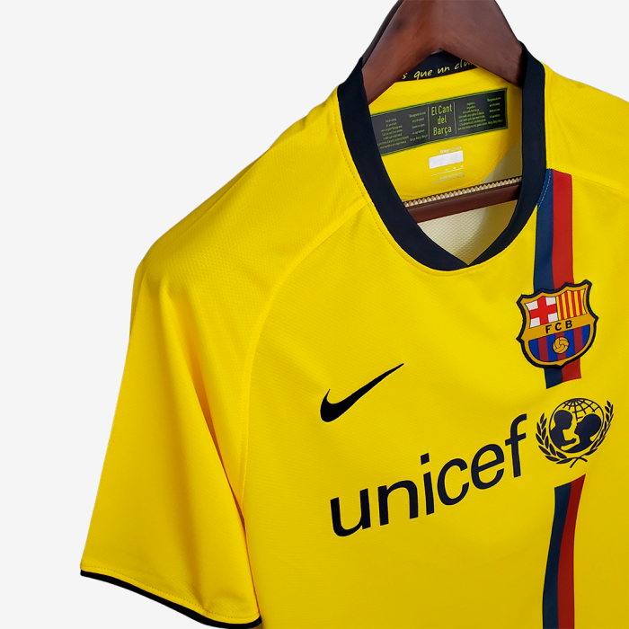 Barcelona 2008/09 Away Jersey – Retro Version - Image 6