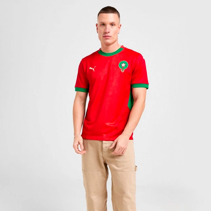 Morocco 2025 Home Jersey - Fan Version - Image 3