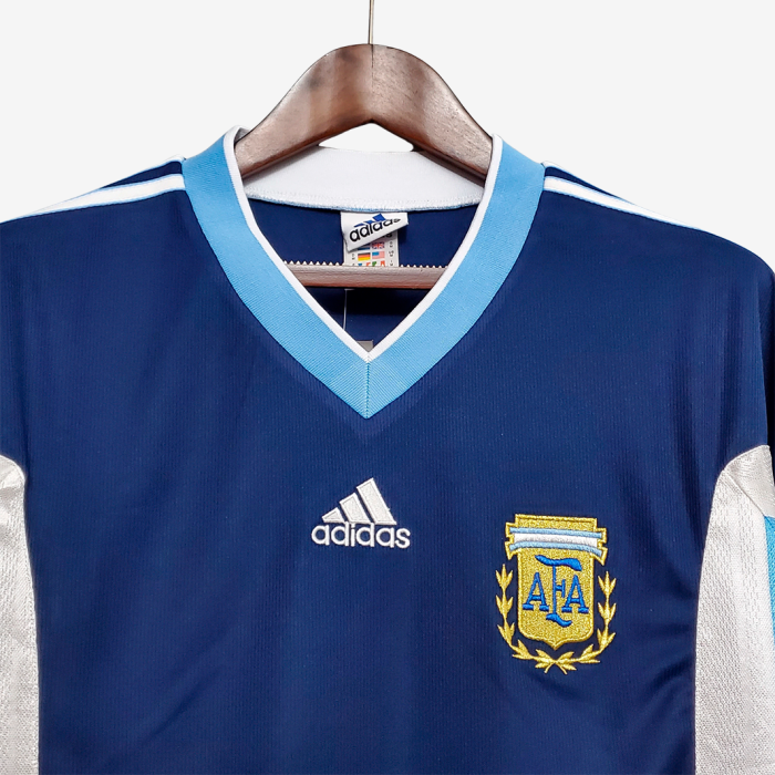Argentina 1998 Away Jersey - Retro Version - Image 7