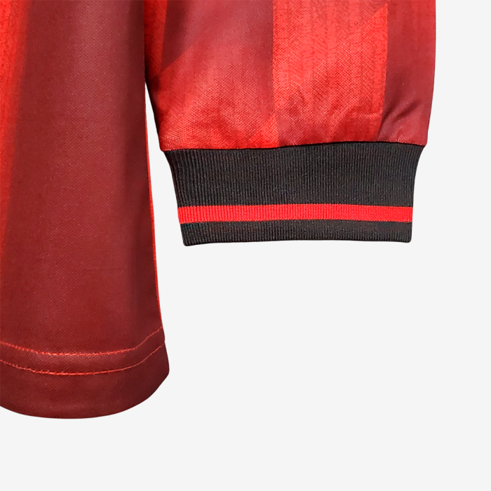 Manchester United 1996/98 Home Jersey Long Sleeve - Retro Version - Image 7