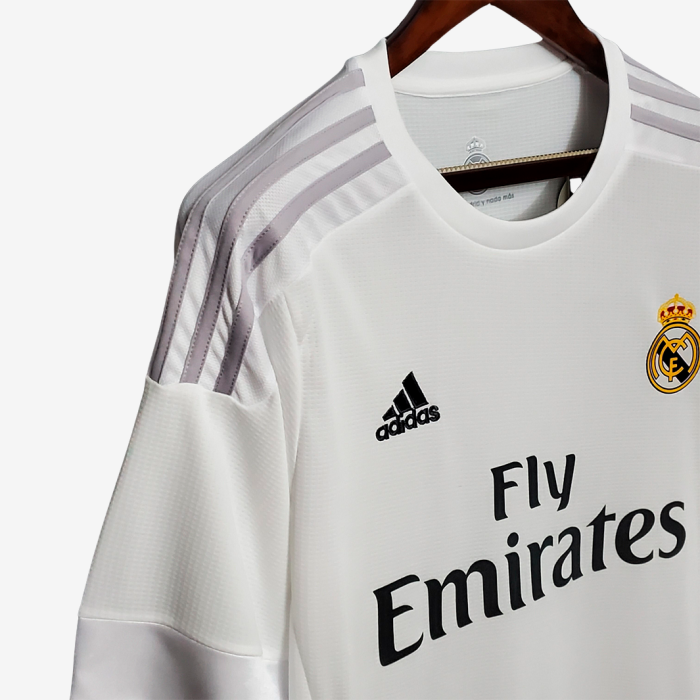 Real Madrid 2015/16 Home Jersey - Retro Version - Image 7