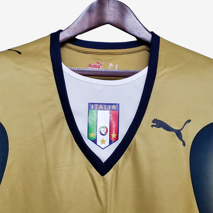 Italy 2006 Goalkeeper Jersey - Retro Version - Image 2