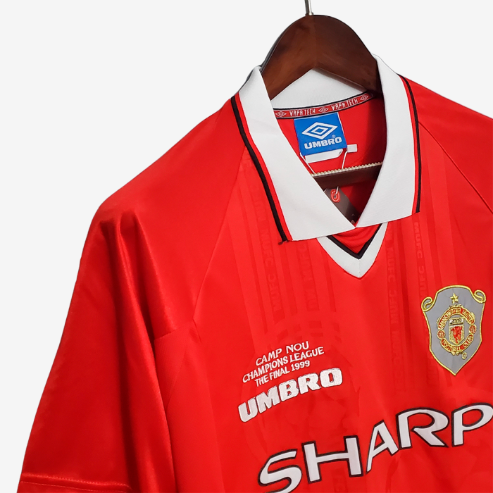 Manchester United 1999/00 Home Jersey - Retro Version - Image 7