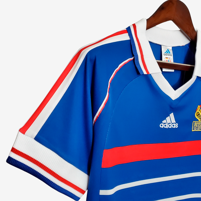 France 1998 Home Jersey - Retro Version - Image 7