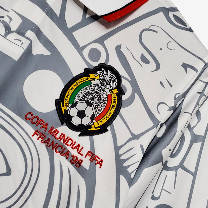 Mexico 1998 Away Jersey - Retro Version - Image 7