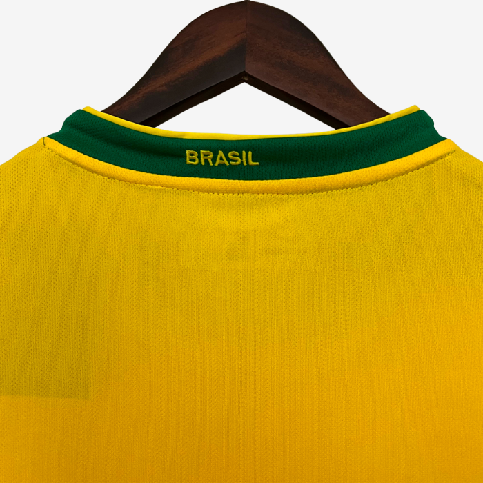 Brazil 2006 Home Jersey – Retro Version - Image 6