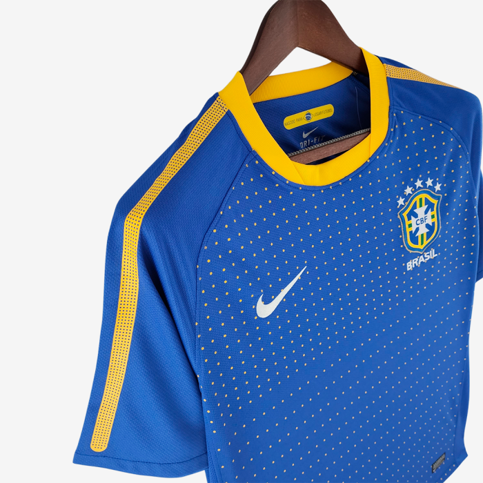 Brazil 2010 Away Jersey – Retro Version - Image 6