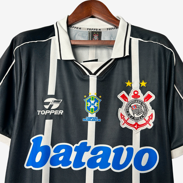 Corinthians 1999/00 Away Jersey - Retro Version - Image 7