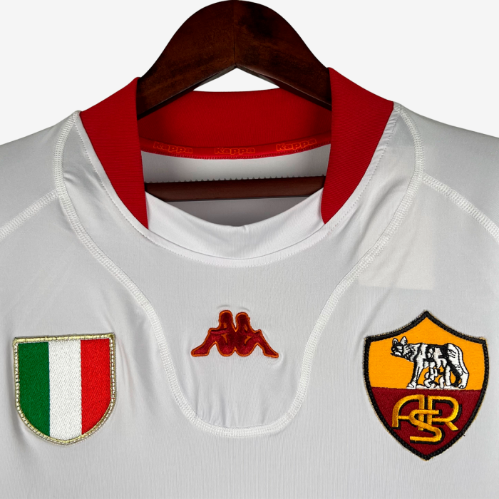 AS Roma 2001/02 Away Jersey - Retro Version - Image 7