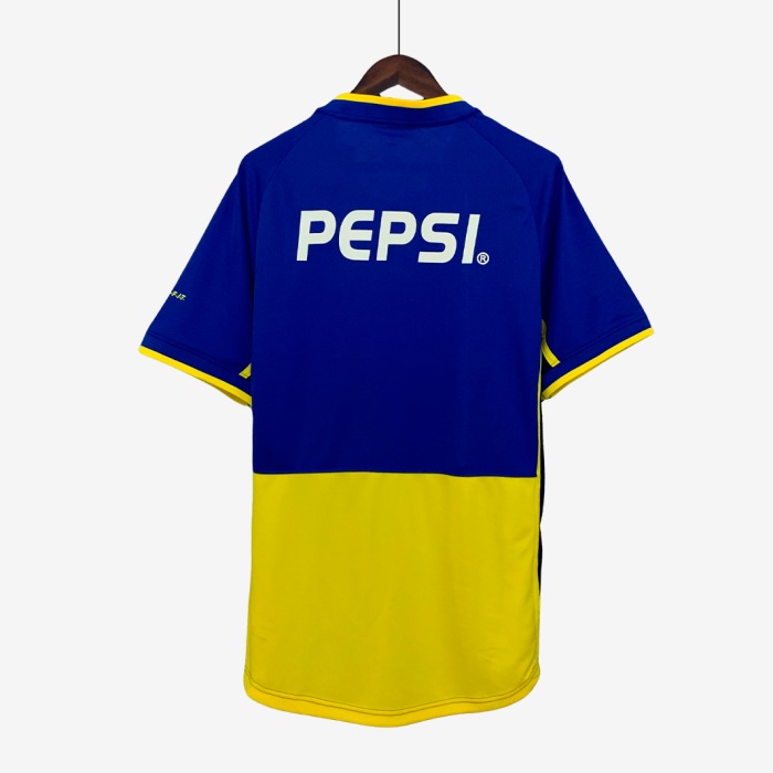 Boca Juniors 2002/03 Home Jersey - Retro Version) - Image 2