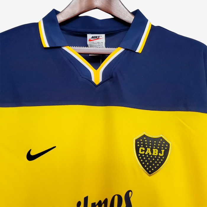 Boca Juniors 1999/00 Home Jersey - Retro Version - Image 7