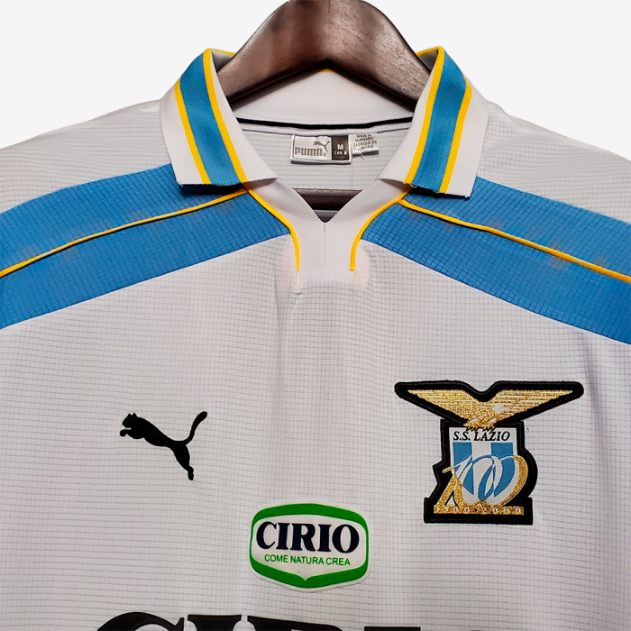 Lazio 2000/01 Away Jersey - Retro Version - Image 7