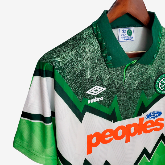 Celtic 1991/92 Home Jersey - Retro Version - Image 7