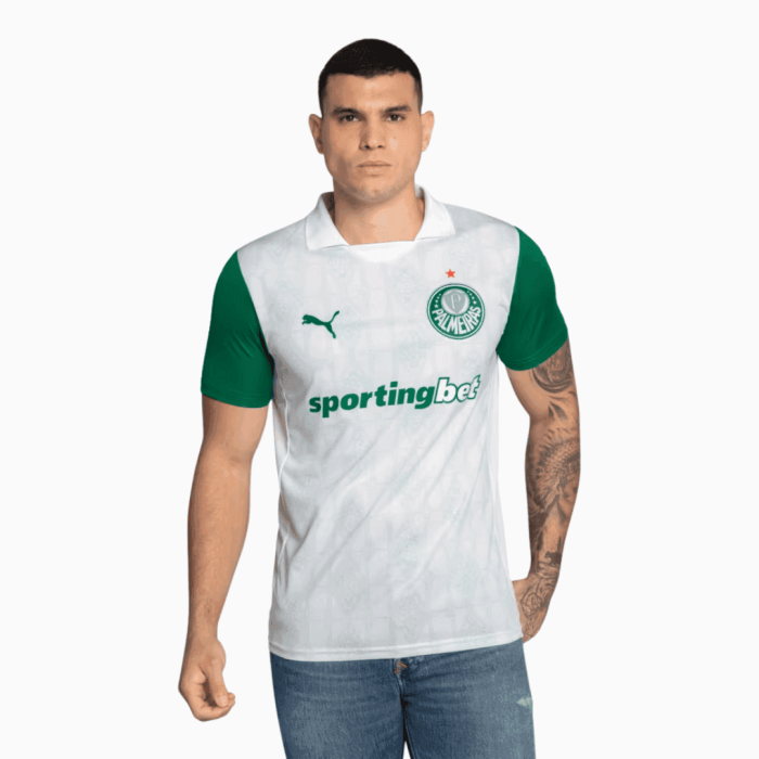 Palmeiras 2025/26 Away Jersey – Fan Version - Image 3