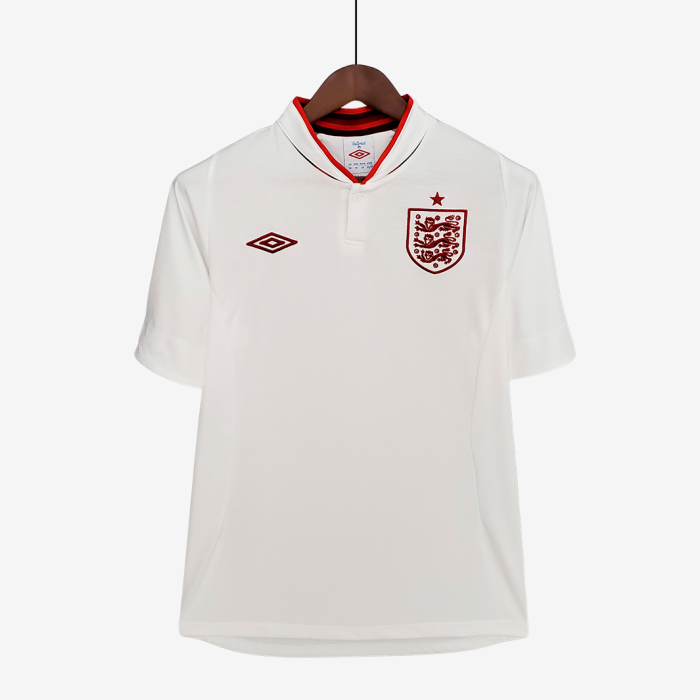 England 2012 Home Jersey – Retro Version - Image 1