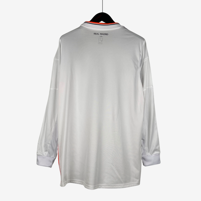 Real Madrid 2013/14 Home Jersey Long Sleeve – Retro Version - Image 7