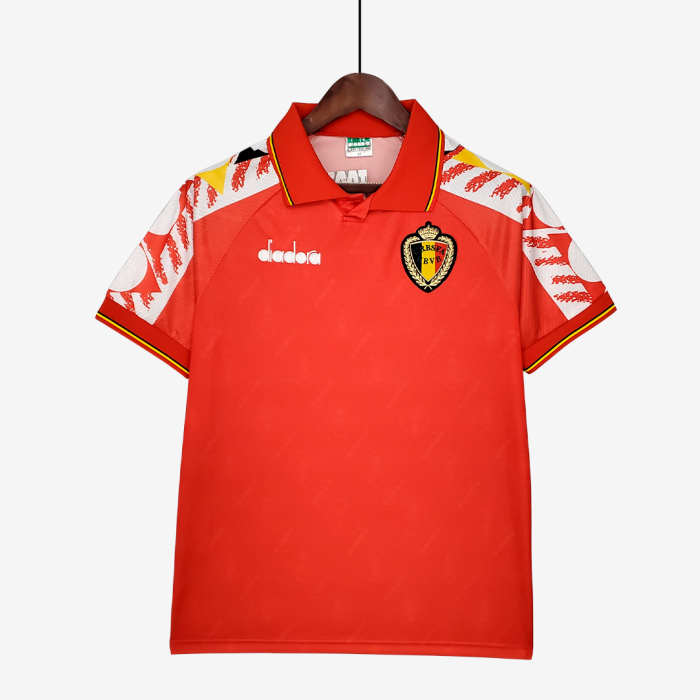 Belgium 1995 Home Jersey – Retro Version - Image 1