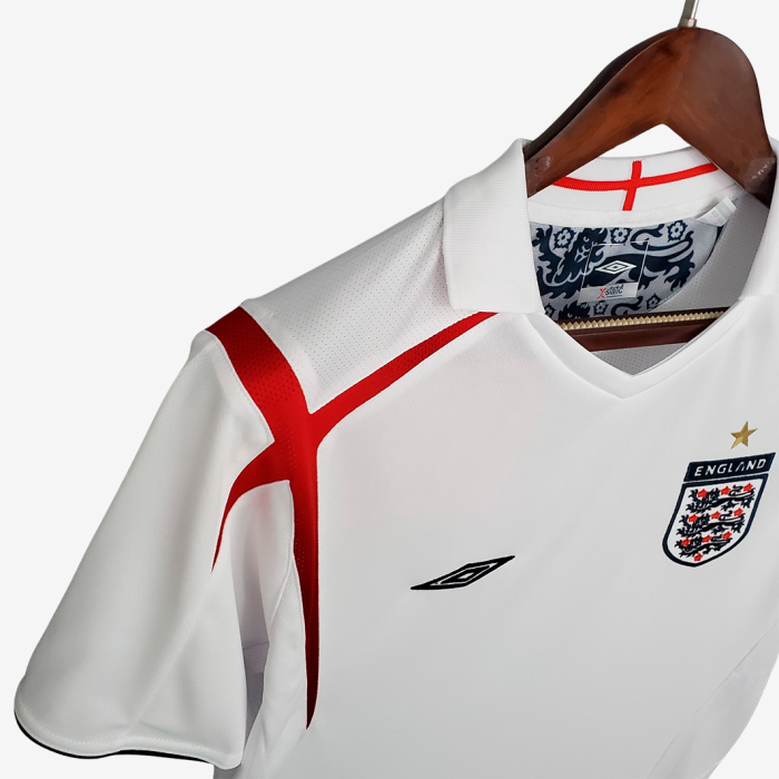 England 2006 Home Jersey – Retro Version - Image 7