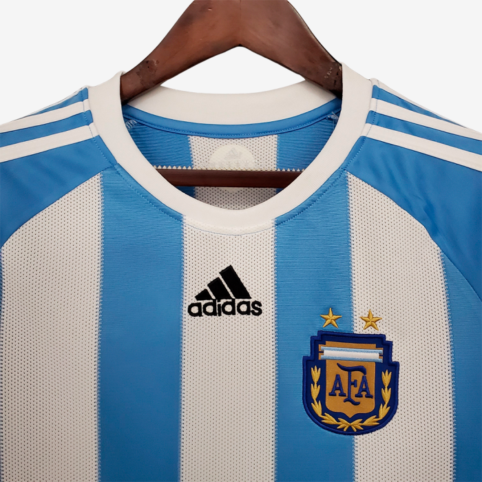 Argentina 2010 Home Jersey – Retro Version - Image 7