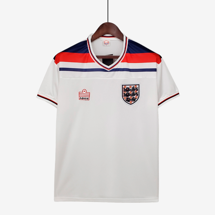 England 1982 Home Jersey – Retro Version - Image 1