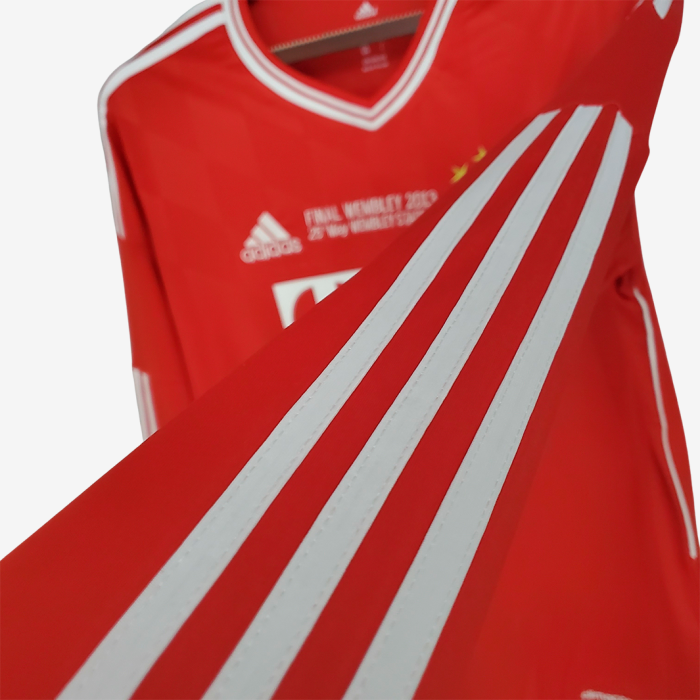Bayern Munich 2013/14 Home Jersey Long Sleeve – Retro Version - Image 7